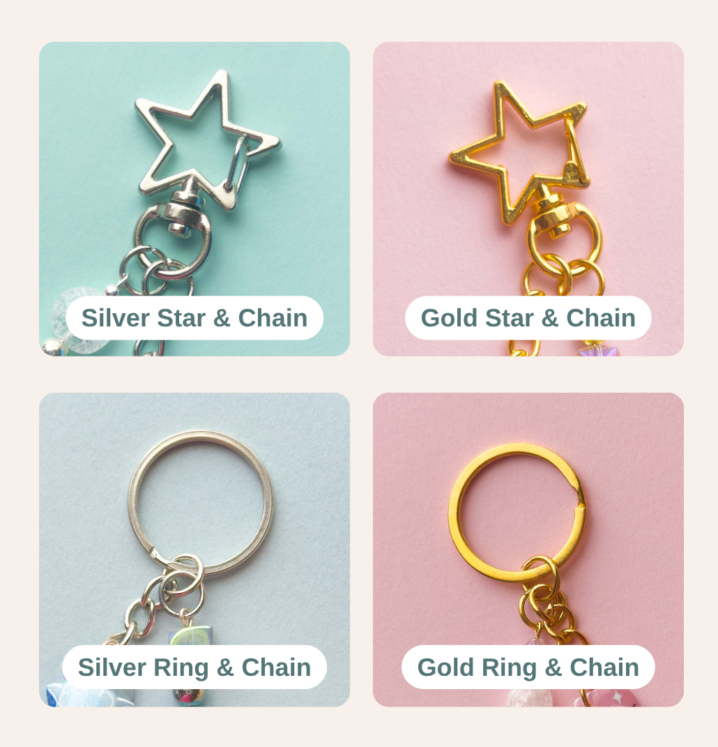 Customizable NFC Nail Keychain