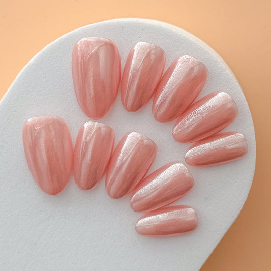 Peach Glazed Donut