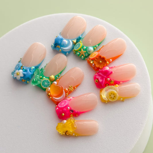 Tropical Junk Nails